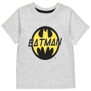 Batman | Grey T-Shirt | Little Gecko