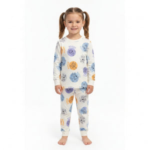 BLUEY Cream Characters Pyjama Set