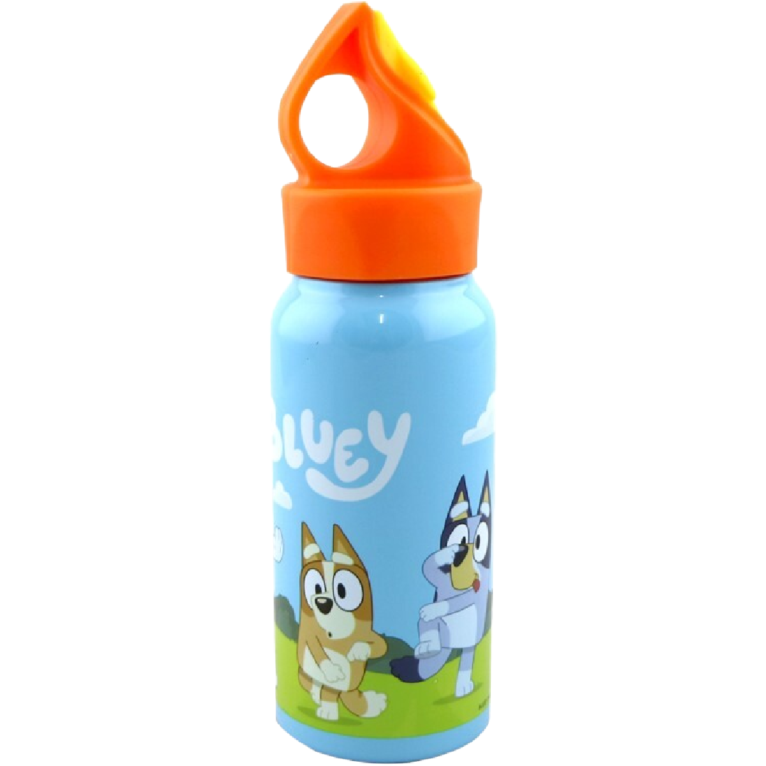 Bluey | Light Blue Stainless Steel Drink Bottle | Little Gecko