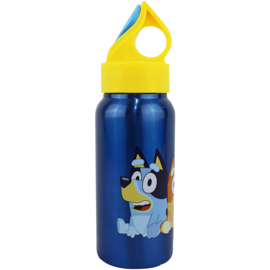 Bluey | Dark Blue Stainless Steel Drink Bottle | Little Gecko
