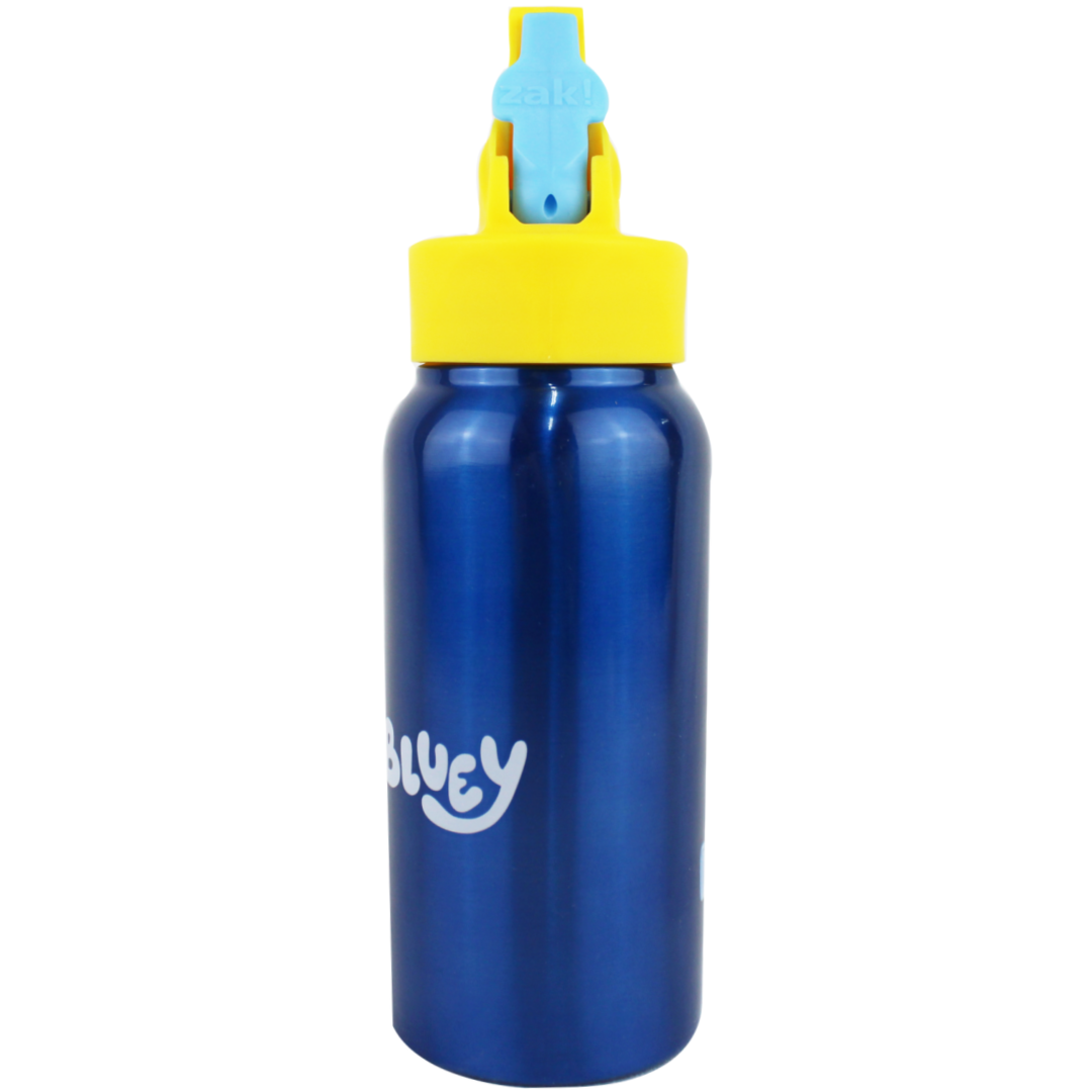 Bluey | Dark Blue Stainless Steel Drink Bottle | Little Gecko