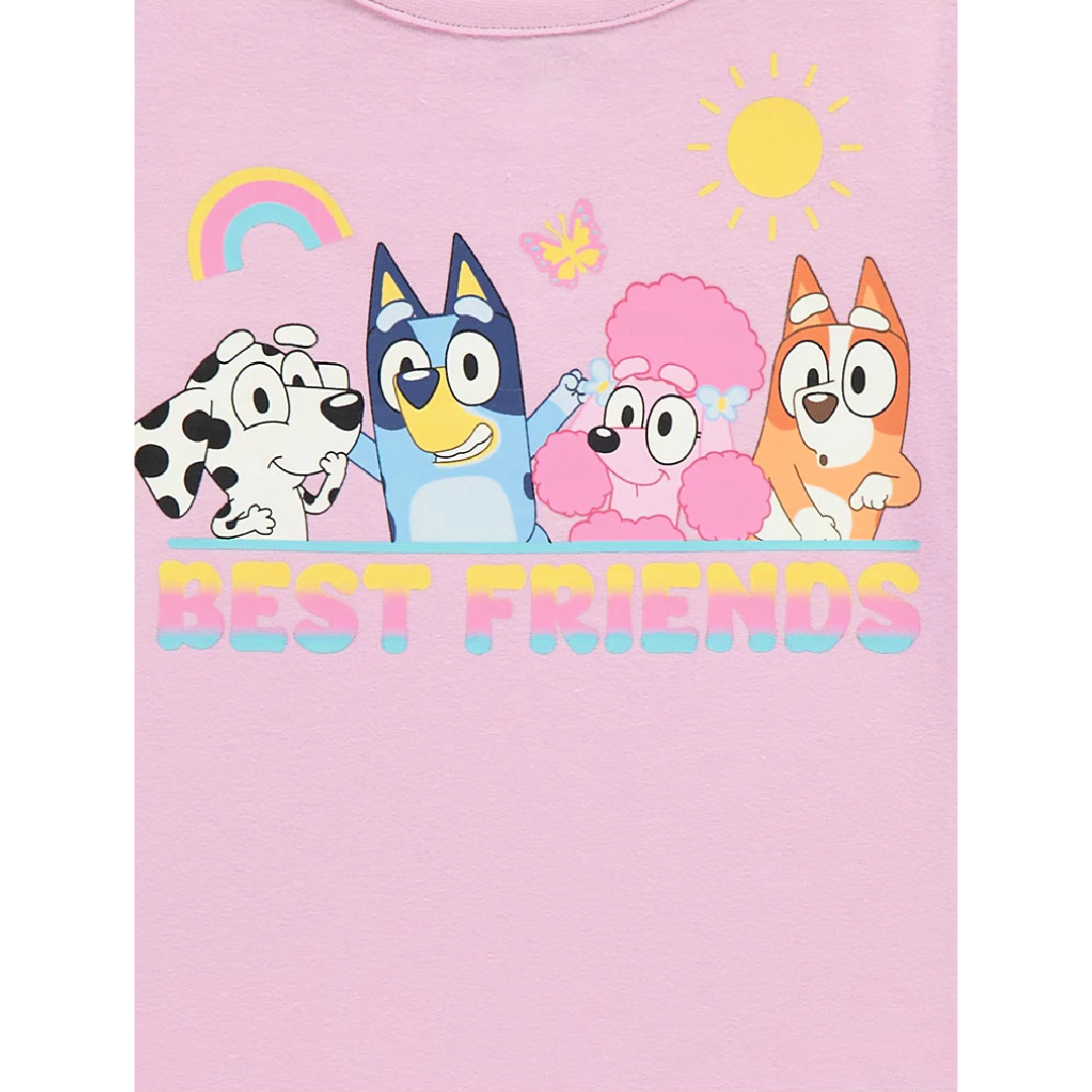 Bluey | 3pk Pastel T-Shirts | Little Gecko