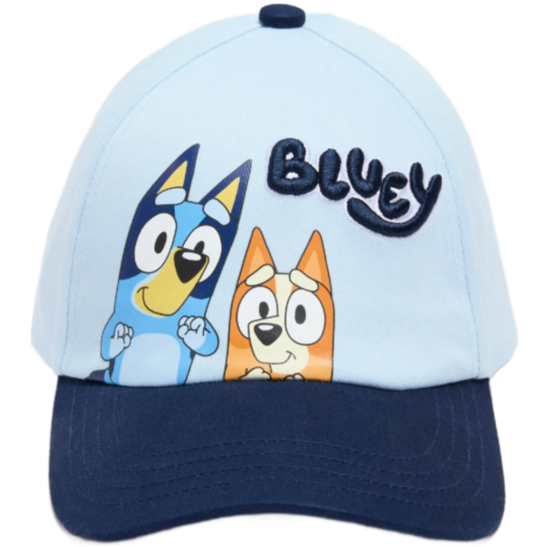 Bluey | Bluey & Bingo Blue Cap | Little Gecko