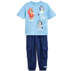 Bluey | Bluey & Friends T-Shirt & Trackpants Set | Little Gecko