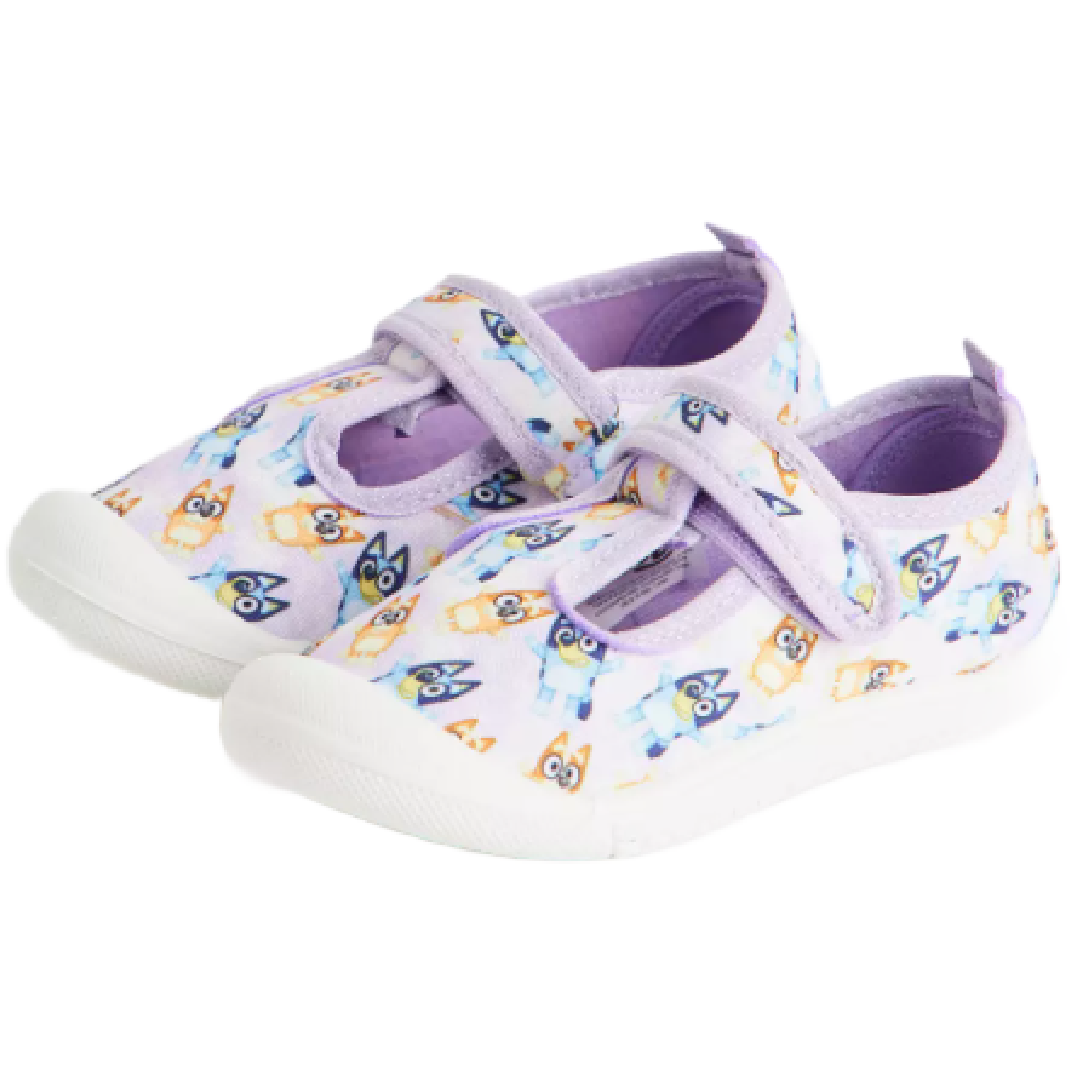 Bluey | Lilac Trainers | Little Gecko