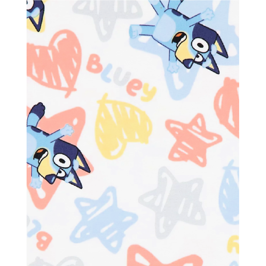 Bluey | T-Shirt & Denim Shorts Set | Little Gecko