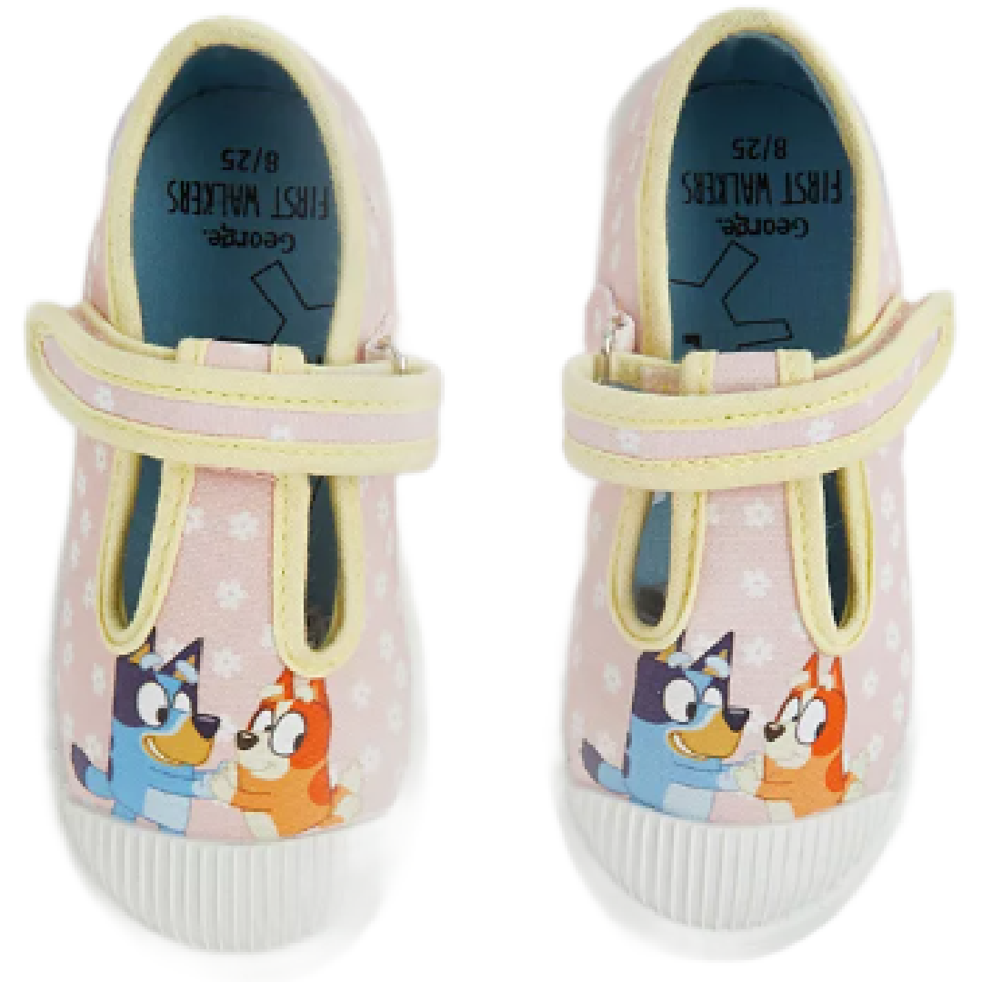 Bluey | Pink Trainers | Little Gecko