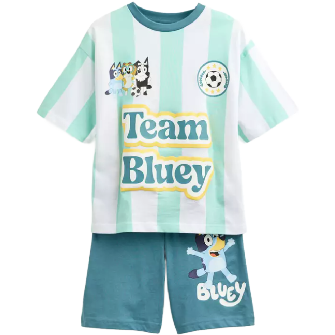 BLUEY Team Bluey Shortie Pyjama Set