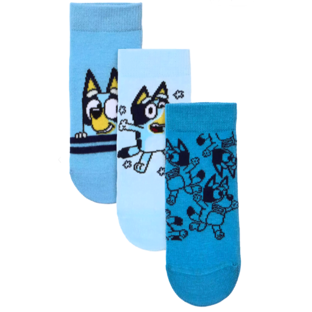 Bluey | 3pk Socks | Little Gecko