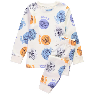 Bluey | Cream Long Pyjamas | Little Gecko