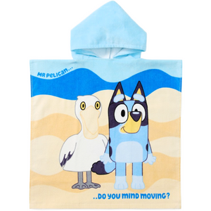 Bluey | Pelican Hooded Towel | Little Gecko