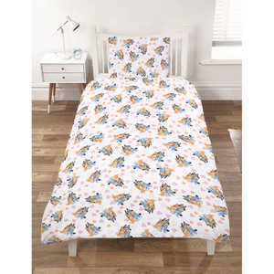 Bluey | I Love U Single Bed Quilt Cover Set | Little Gecko