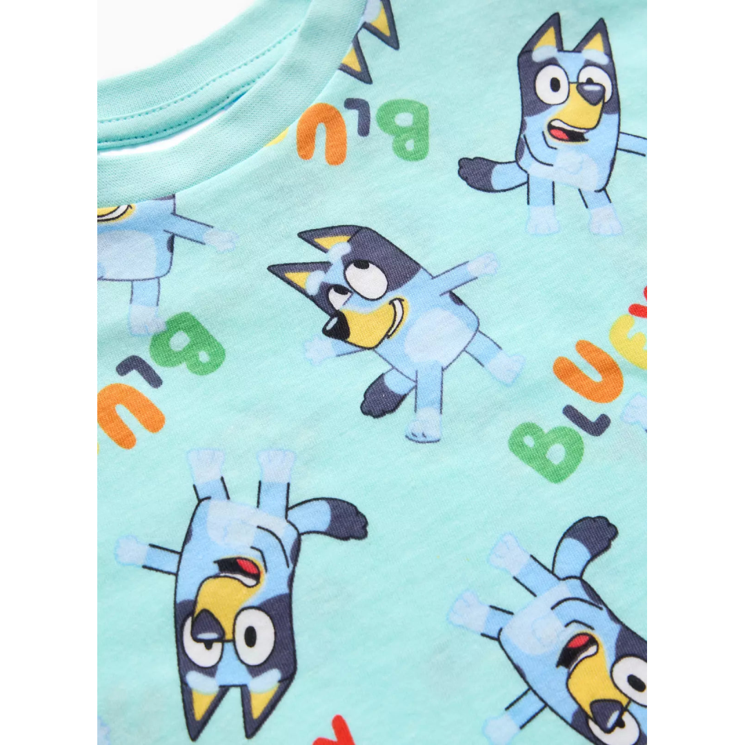 Bluey | Light Blue Mum T-Shirt | Little Gecko