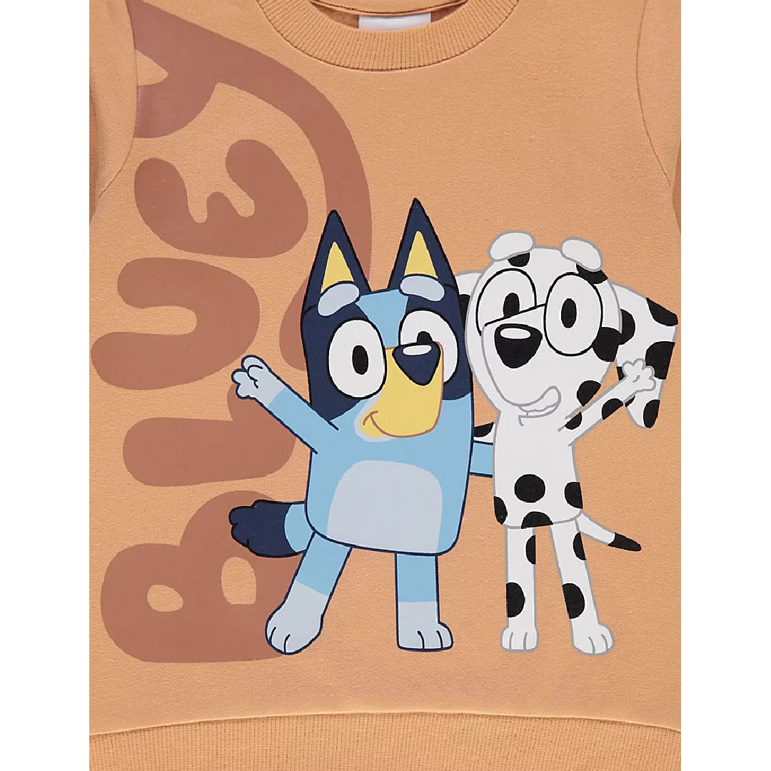Bluey | Bluey & Chloe Sweatshirt & Jogging Pants Set | Little Gecko
