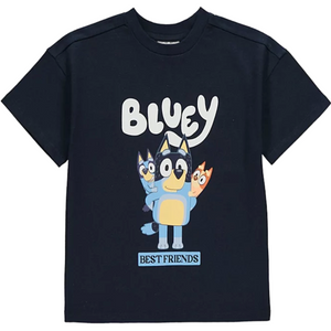 BLUEY Navy Best Friends T-Shirt