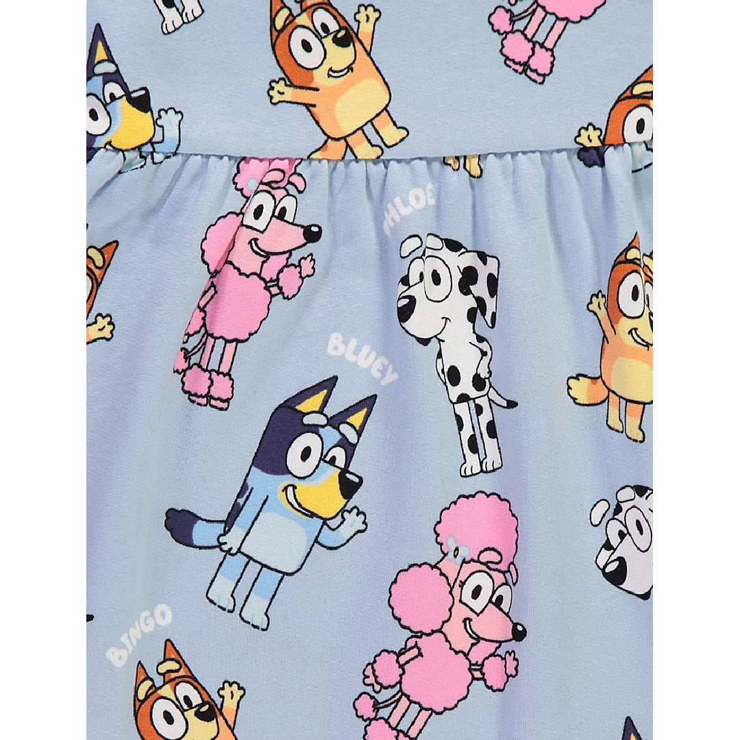 Bluey | All Over Print Sweater Dress | Little Gecko