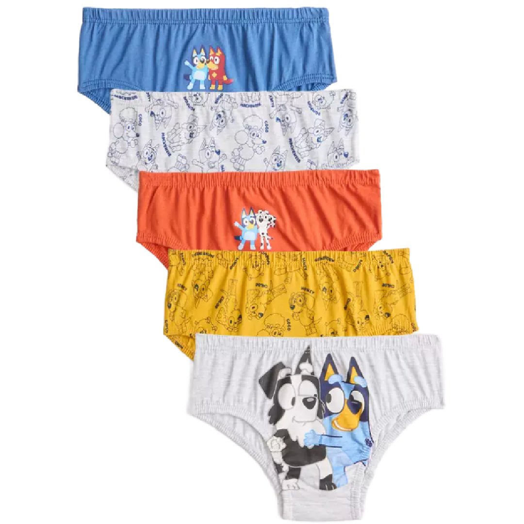 BLUEY 5 Pack Underwear