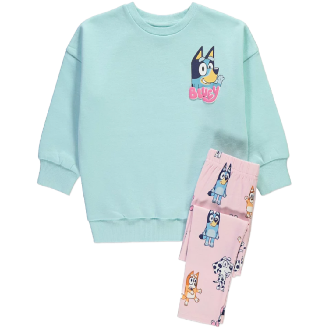 Bluey | Best Friends Sweatshirt & Leggings Set | Little Gecko