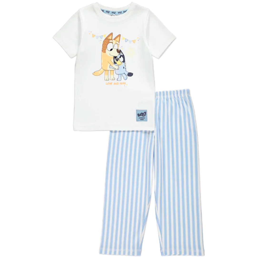 Bluey | Striped Pyjama Set | Little Gecko