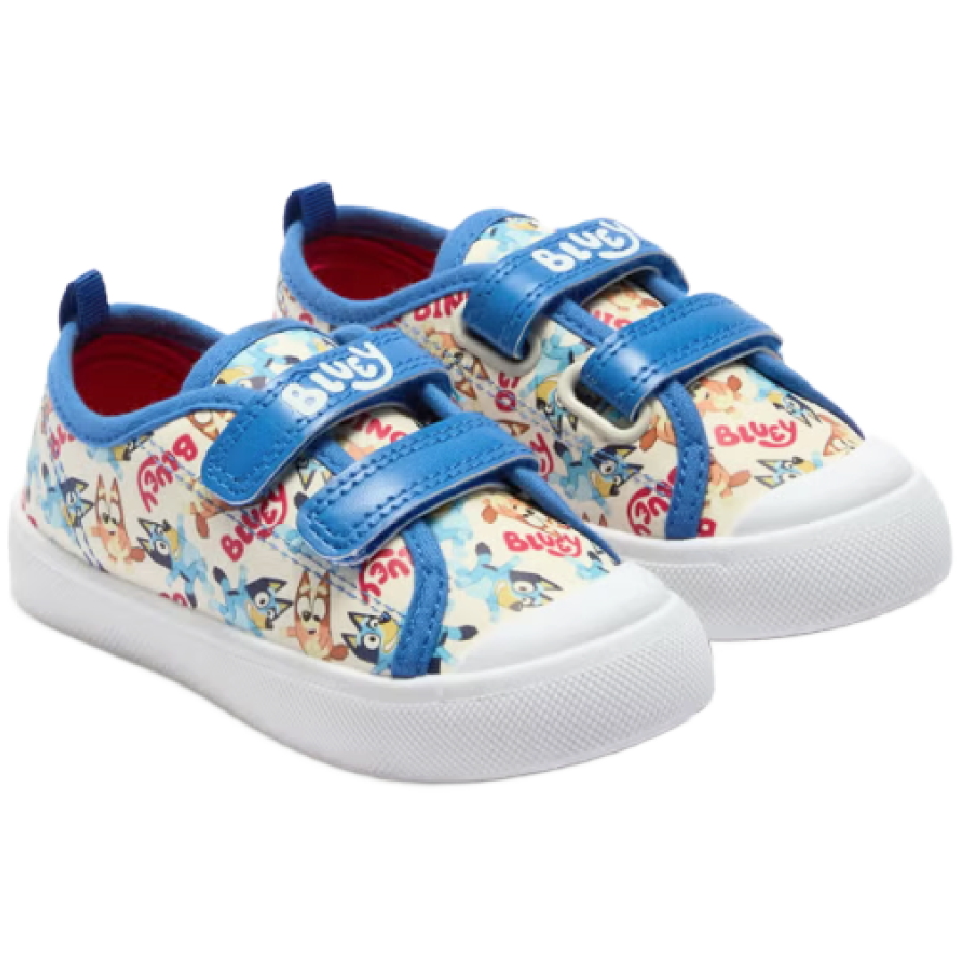 BLUEY All Over Print Trainers