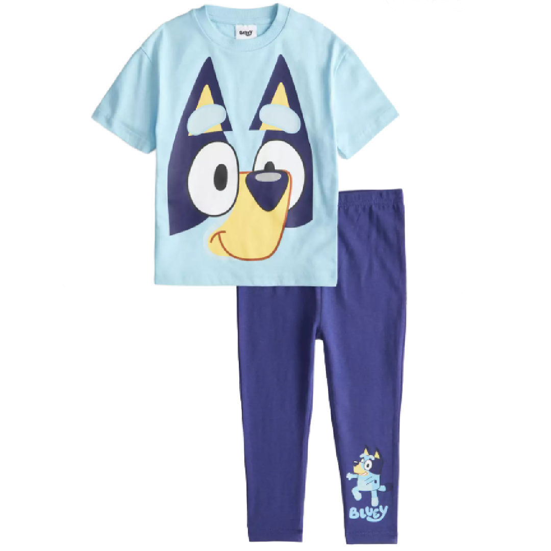 Bluey | T-Shirt & Leggings Set | Little Gecko