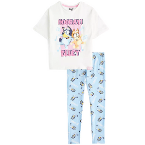 Bluey | Hooray Short Sleeve Pyjamas | Little Gecko