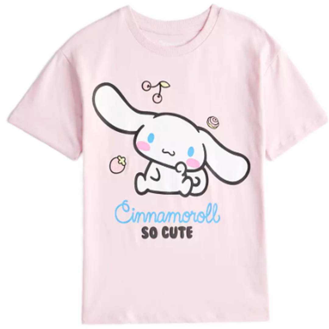 Cinnamoroll | Pink T-Shirt | Little Gecko