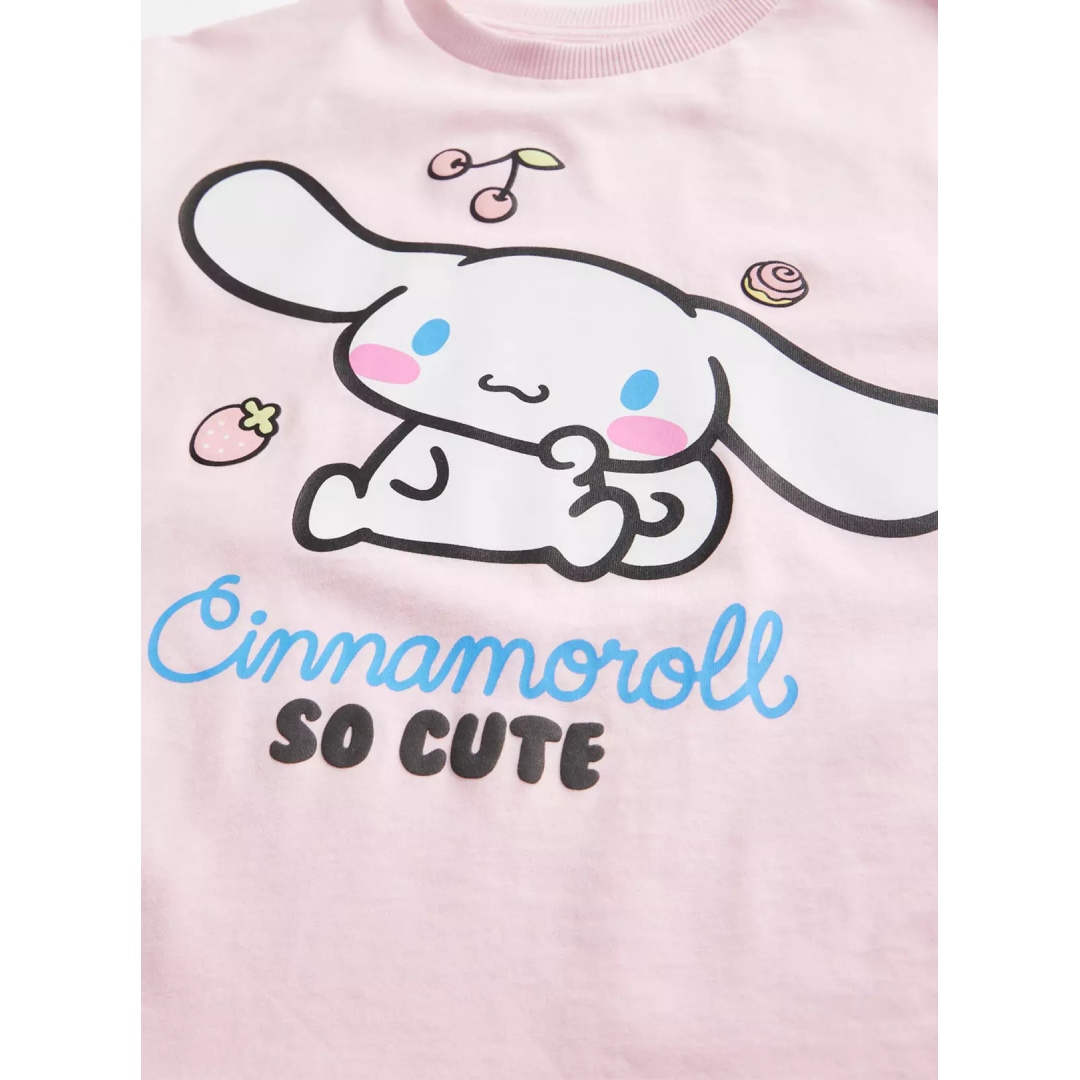 Cinnamoroll | Pink T-Shirt | Little Gecko