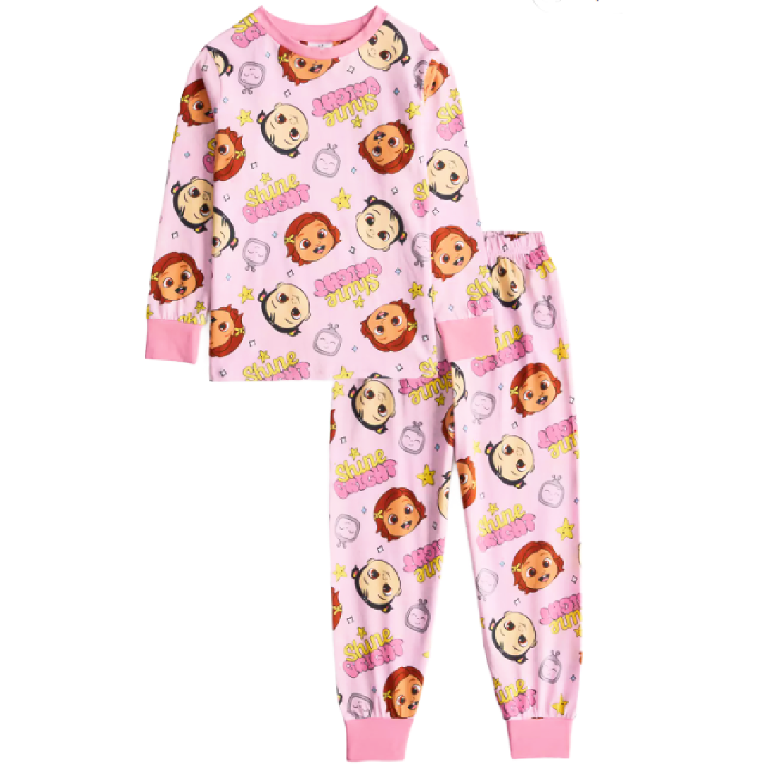 CoComelon | Pink Shine Bright Pyjamas | Little Gecko