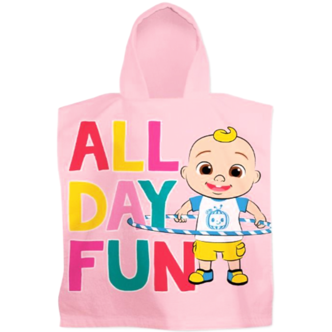 CoComelon | Playtime Hooded Towel | Little Gecko