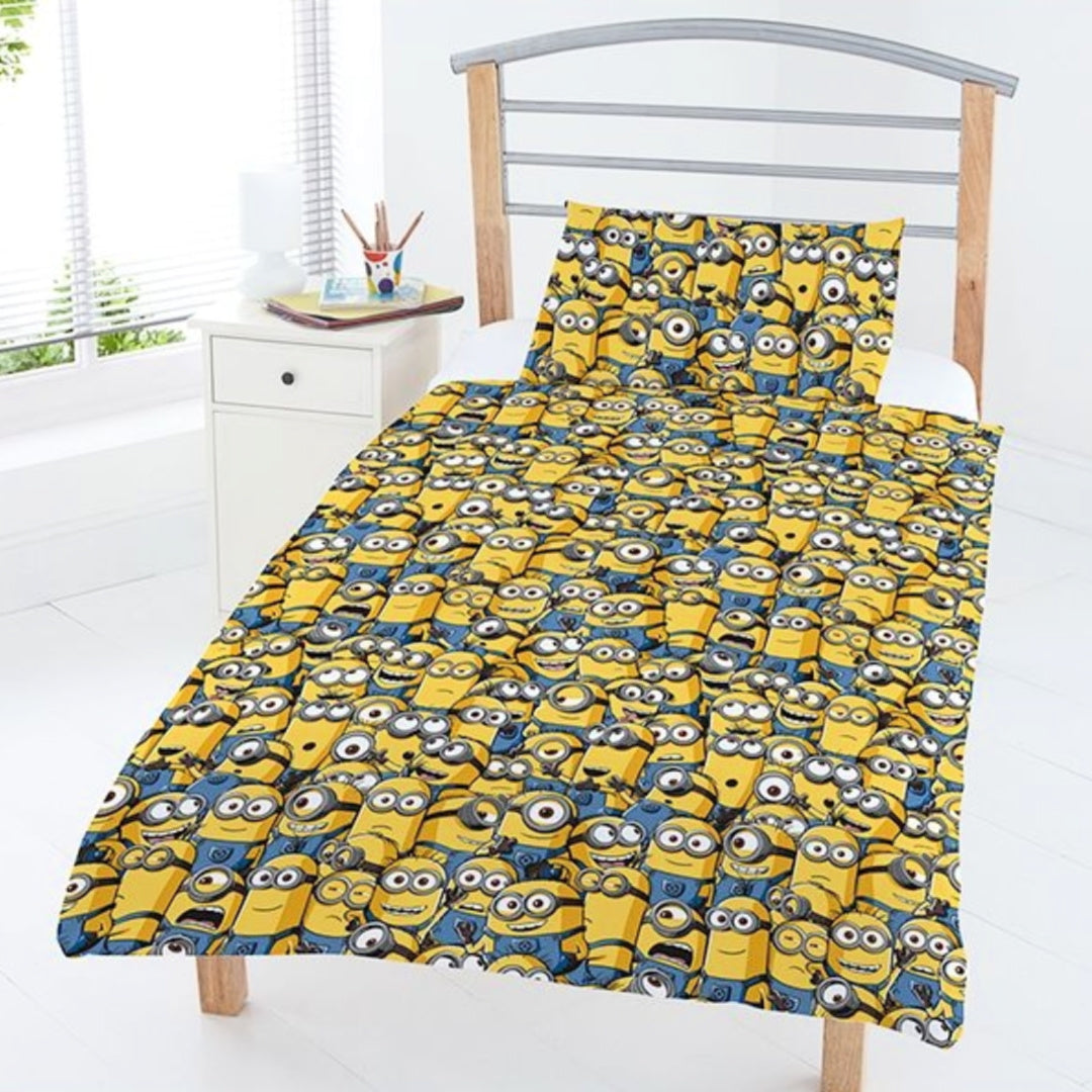 Despicable Me | Minions Toddler/Cot Bed Quilt Cover Set | Little Gecko
