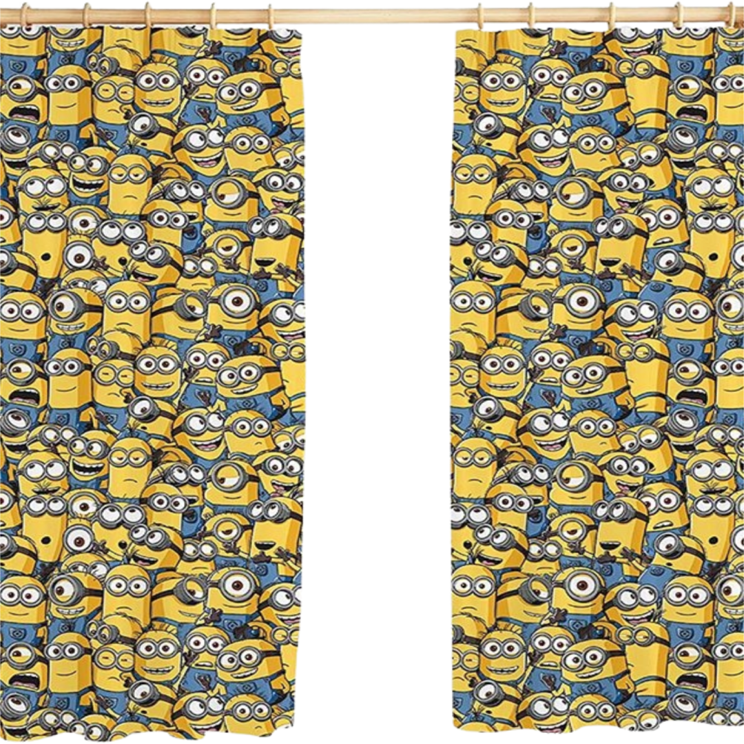 Despicable Me | Minions Ready-Made Curtains | Little Gecko