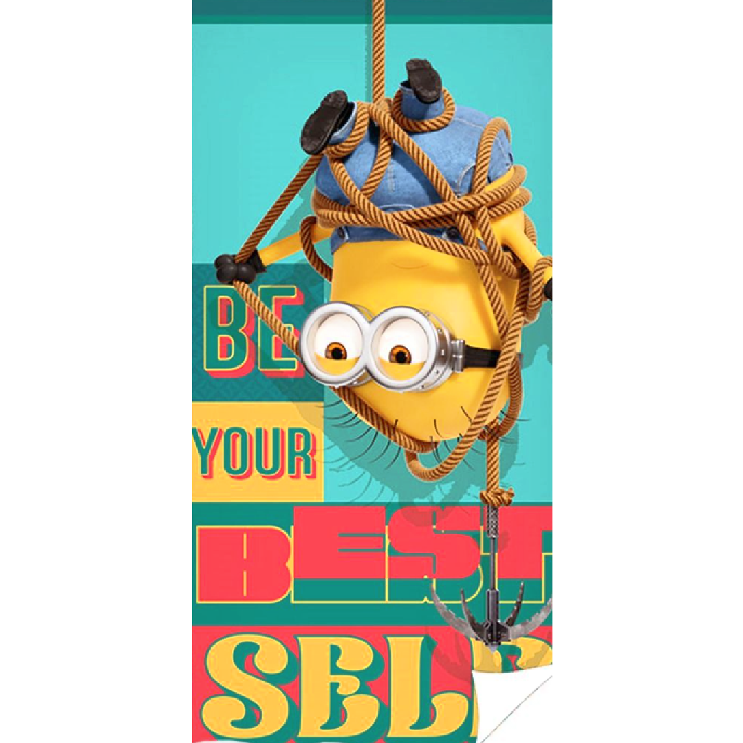 Despicable Me | Towel - Be Your Best Self | Little Gecko