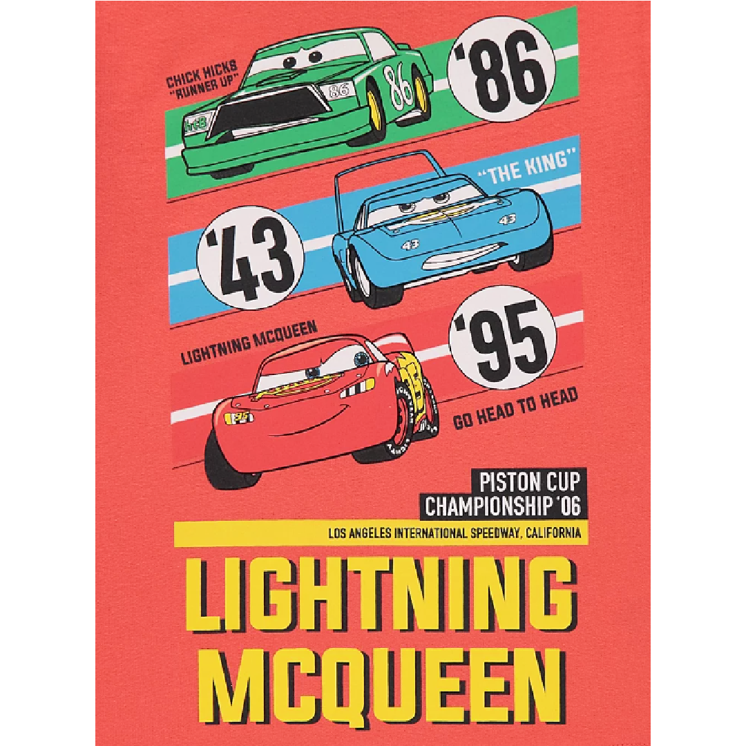 Disney Cars | Red T-Shirt | Little Gecko