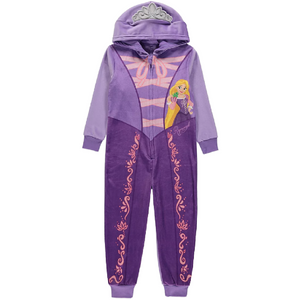 Disney Princess | Rapunzel Velour All-In-One | Little Gecko