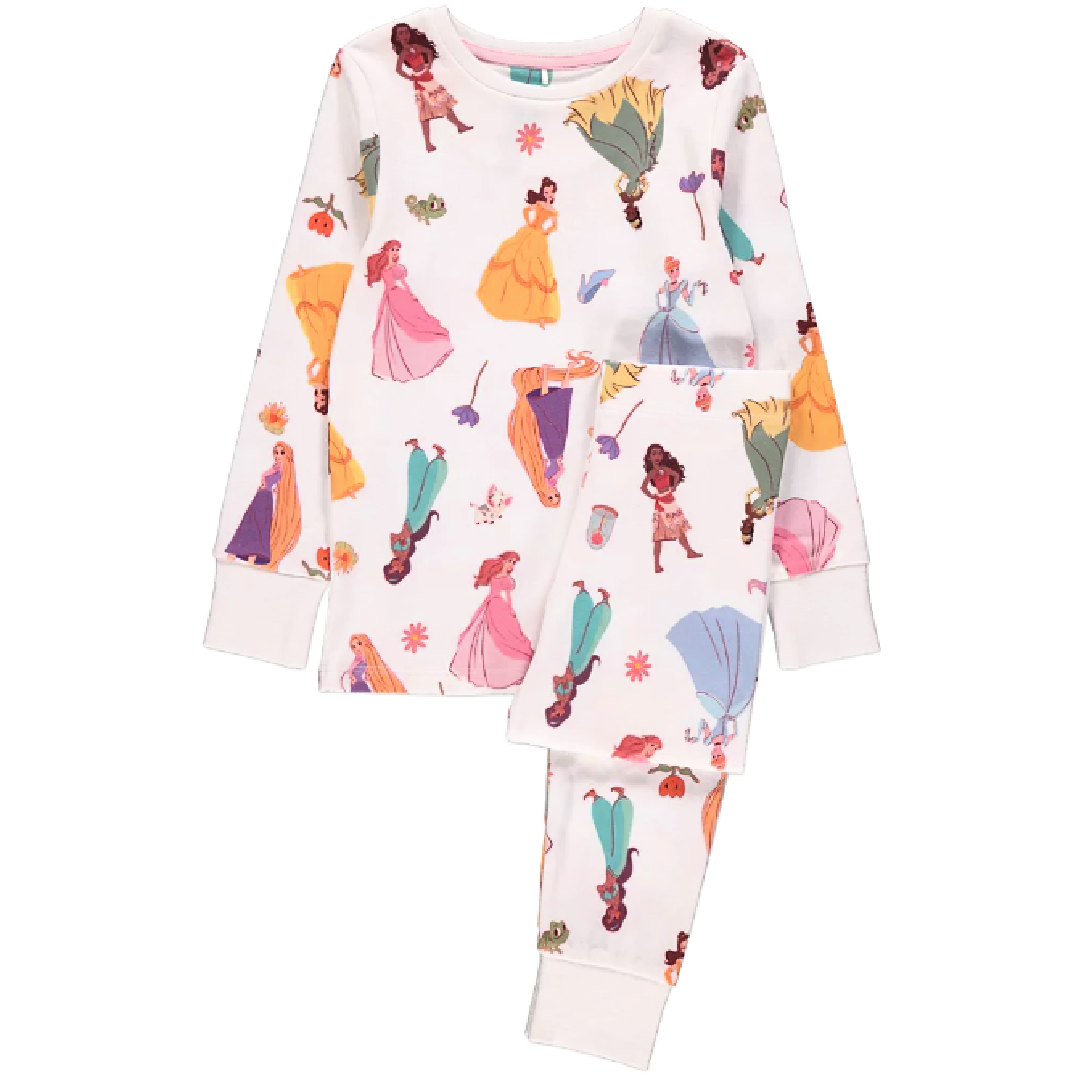 Disney Princess | All Over Print Pyjamas | Little Gecko