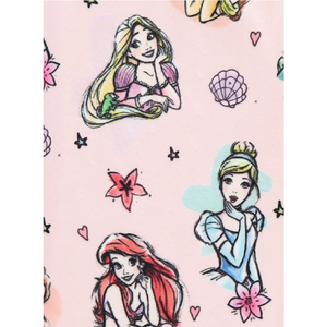 Disney Princess | Pink Velour Pyjamas | Little Gecko
