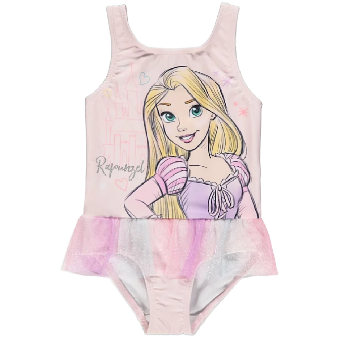 Disney Princess | Rapunzel Tutu Swimsuit | Little Gecko