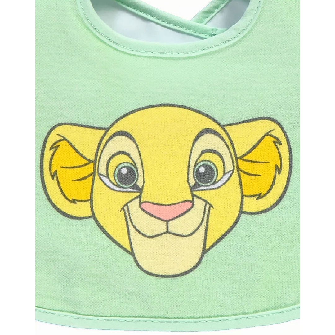 Disney Animals | 5pk Bibs | Little Gecko