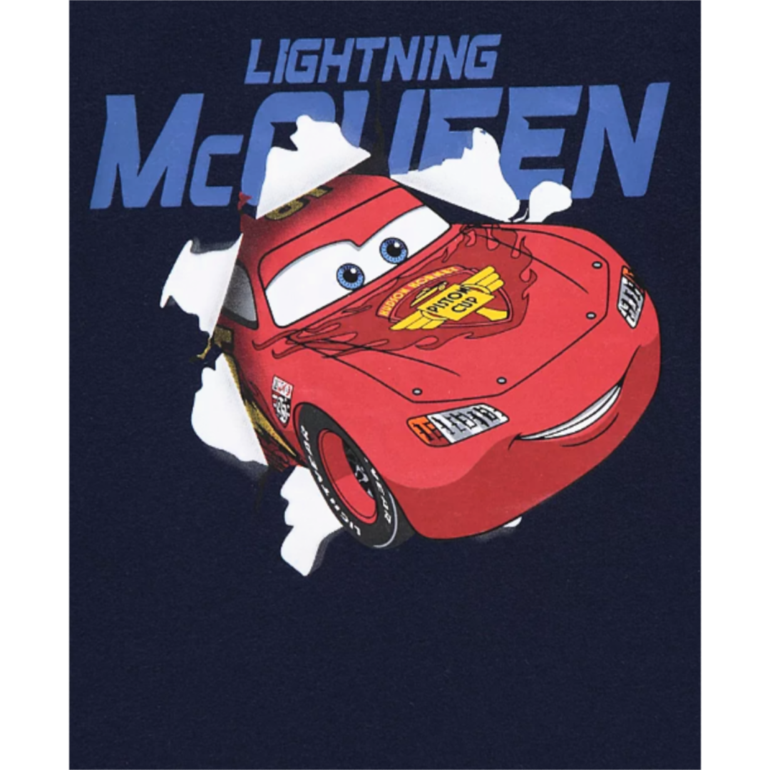 Disney Cars | Navy T-Shirt | Little Gecko