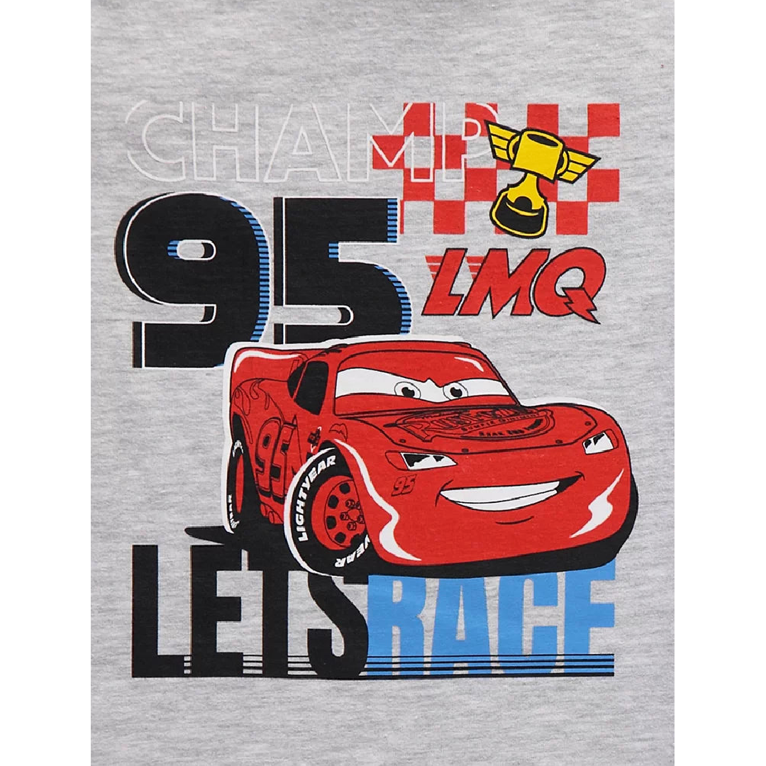 Disney Cars | Grey T-Shirt | Little Gecko