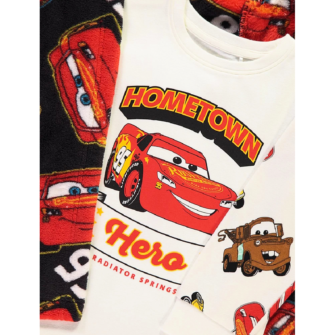 Disney Cars | Long Pyjamas & Dressing Gown Set | Little Gecko