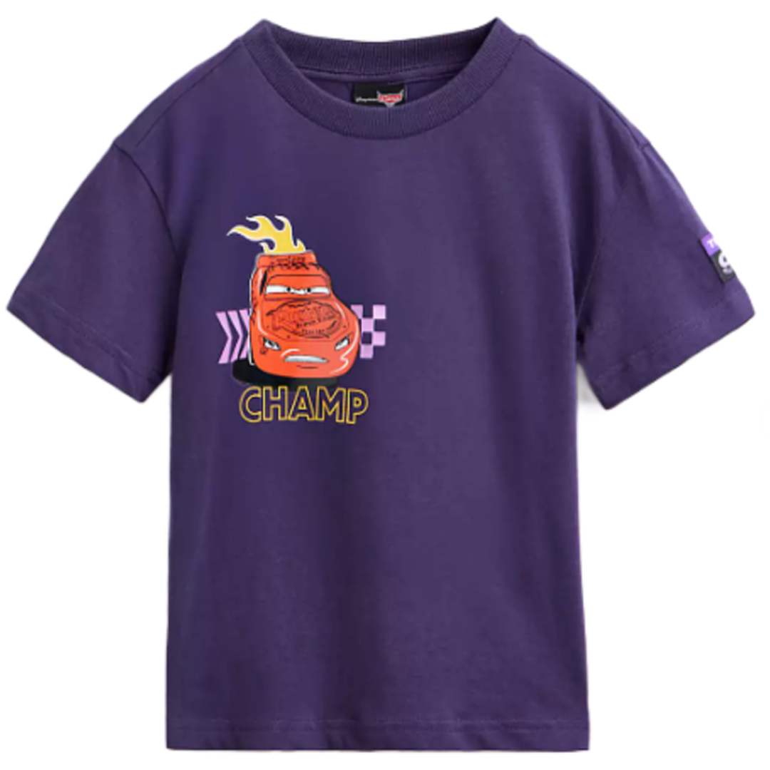 Disney Cars | Graphic Short Sleeve T-Shirt | Little Gecko