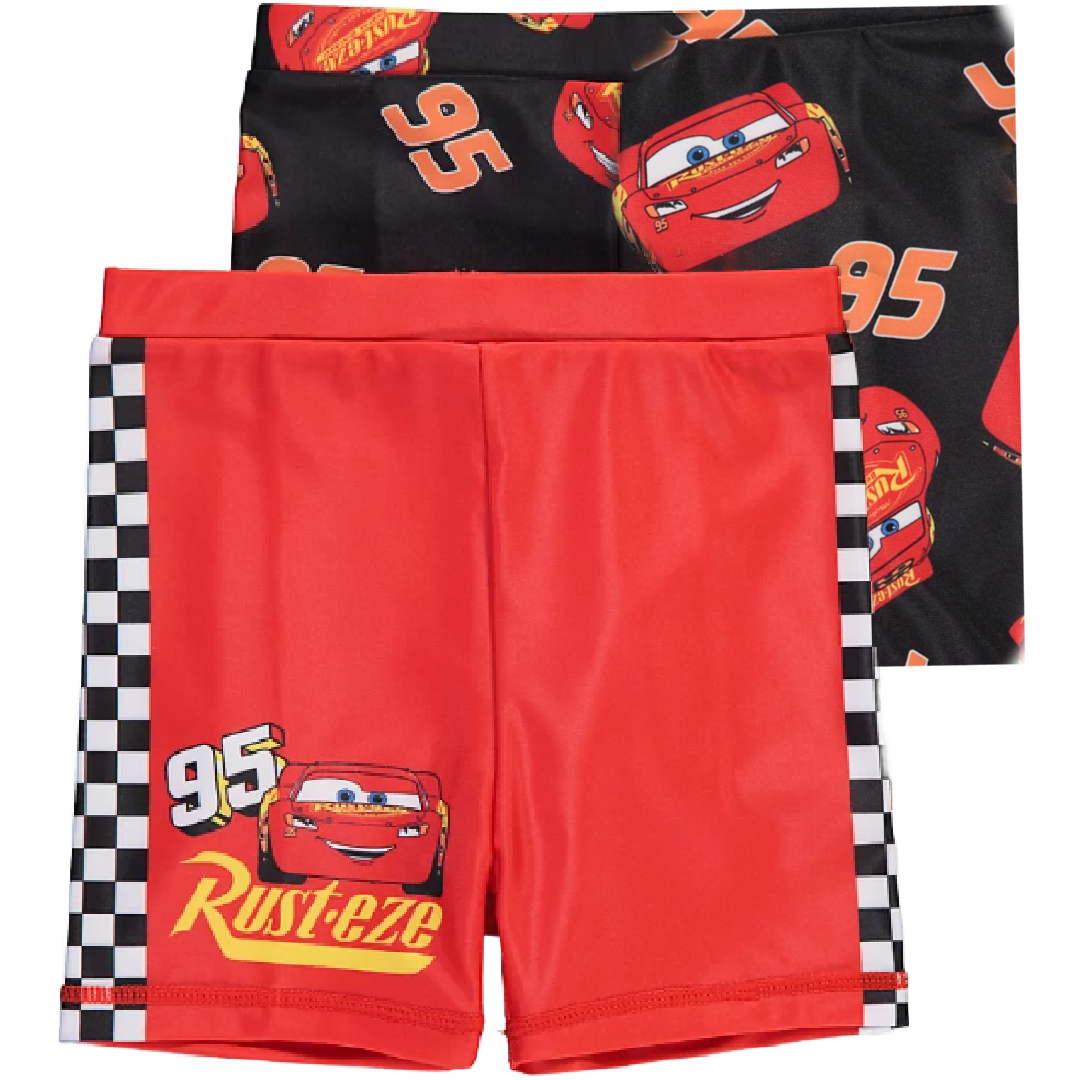 Disney Cars | 2pk Swim Shorts | Little Gecko