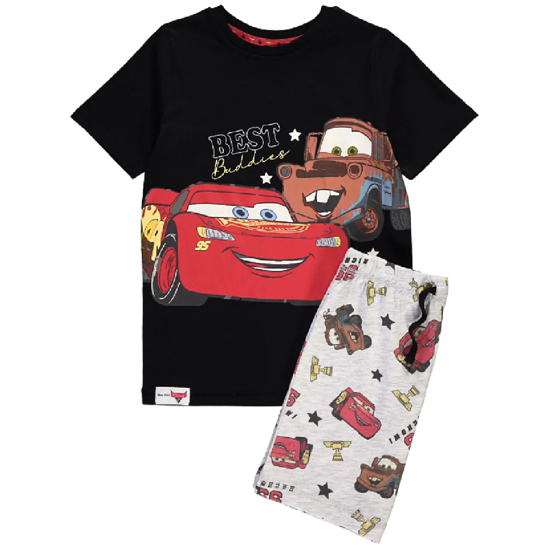 Disney Cars | Best Buddies Shortie Pyjamas | Little Gecko