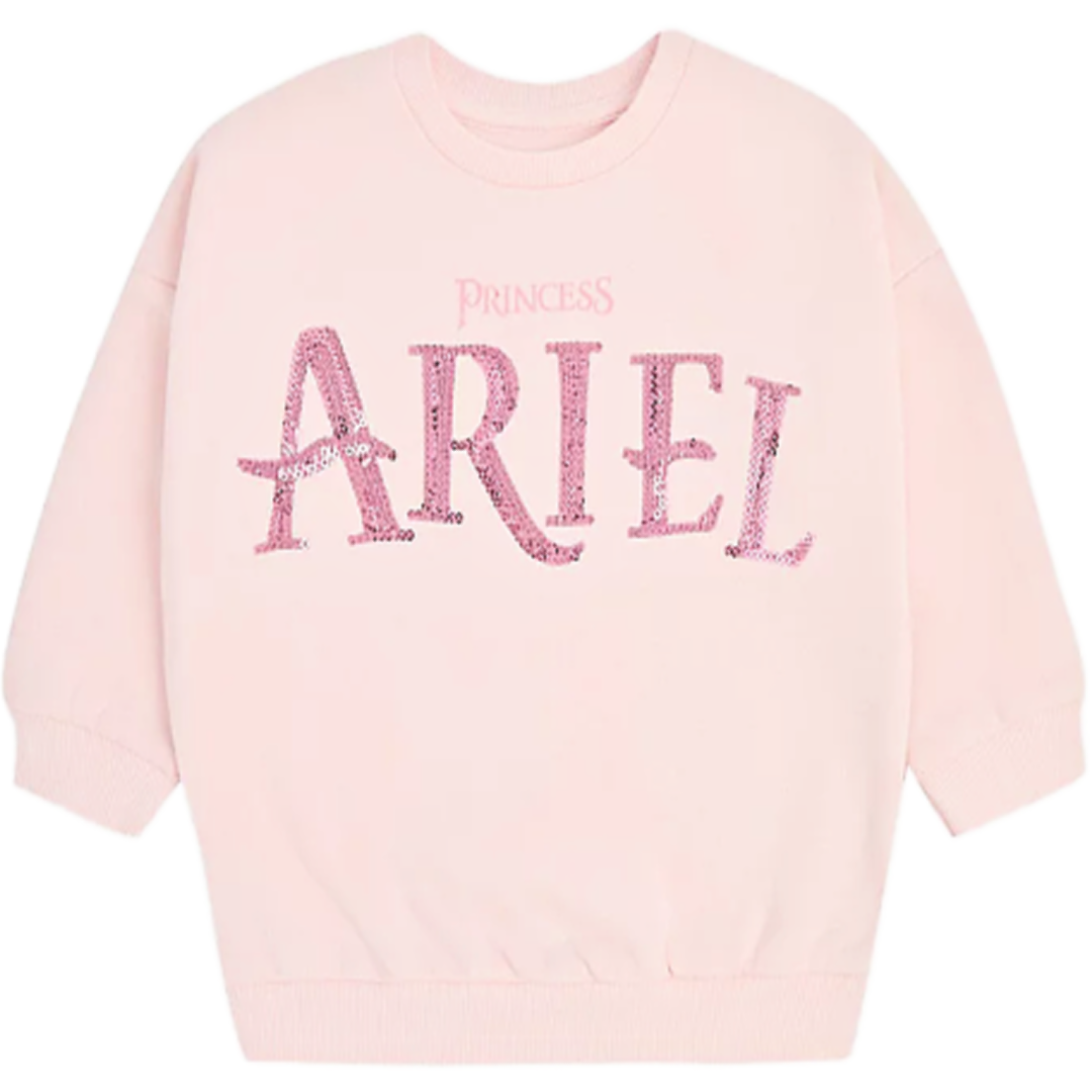 Disney Princess | Pink Ariel Sweatshirt | Little Gecko