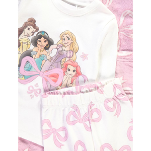 Disney Princess | Long Pyjamas & Dressing Gown Set | Little Gecko