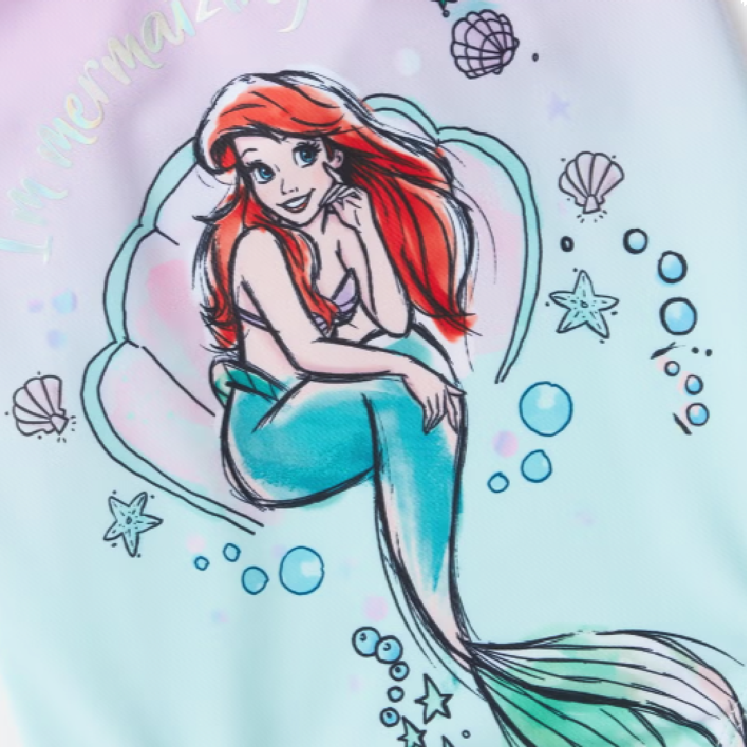 Disney Princess | Ariel Ombre Swimsuit | Little Gecko