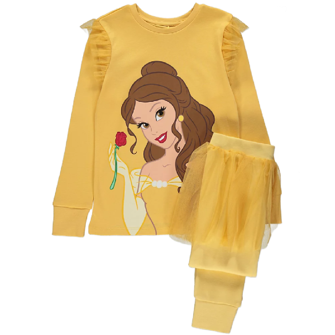 Disney Princess | Belle Tutu Pyjamas | Little Gecko