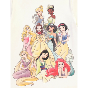 Disney Princess | Rainbow Shortie Pyjamas | Little Gecko